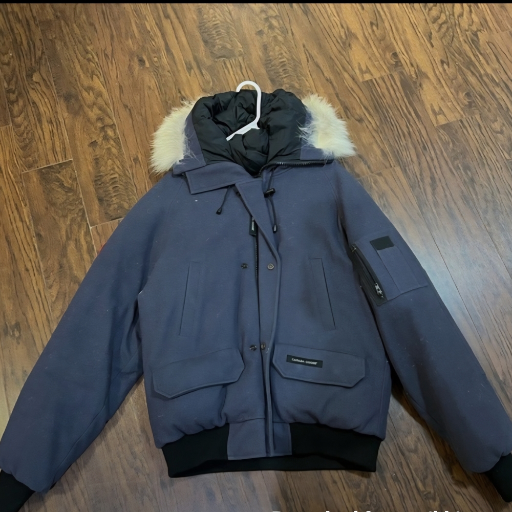 Canada Goose Grey Bomber Jacket